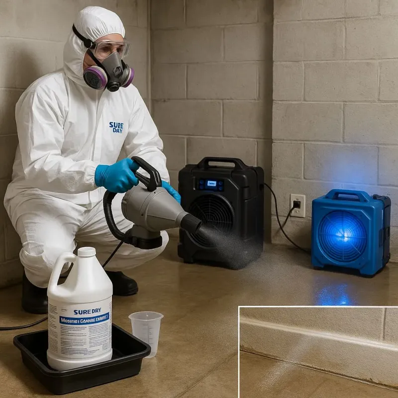 Sanitization and Odor Removal process in Bells, TN