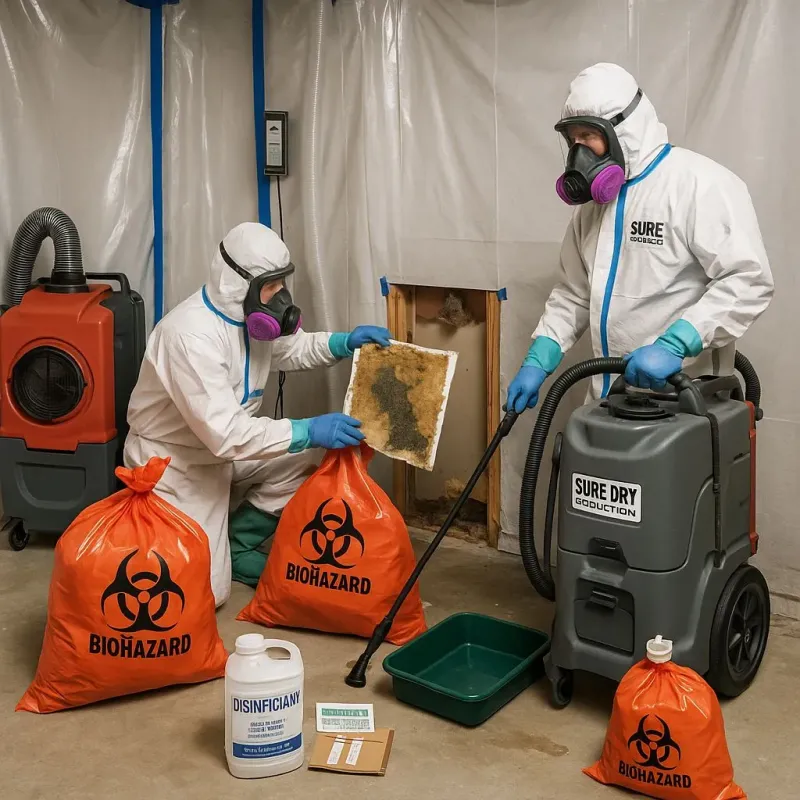 Contaminated Water Handling Protocols process in Bells, TN