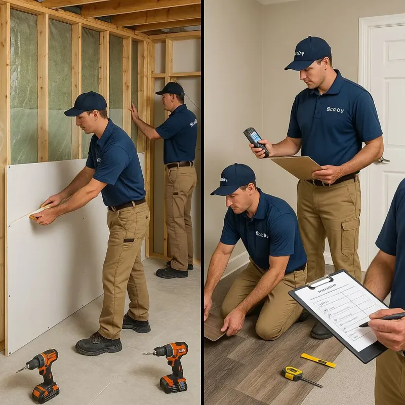 Repairs and Reconstruction process in Bells, TN